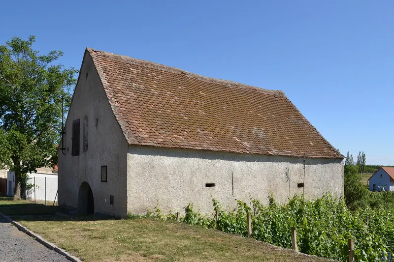 A traditional wine cellar in South Moravia