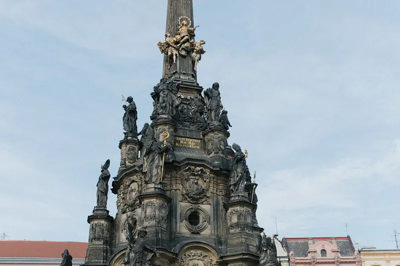 The Holy Trinity Column on Olomouc's Upper Square