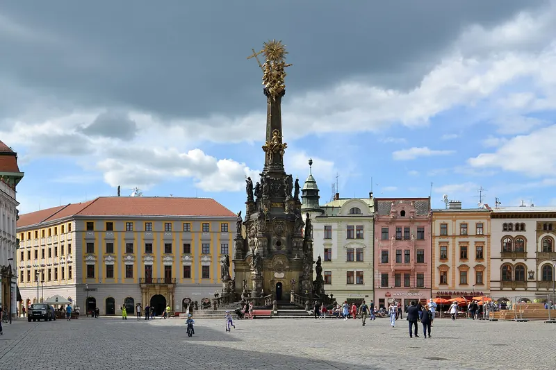 Olomouc's historic Upper Square