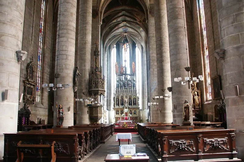 St Bartholomew's Cathedral tower in Plzeň