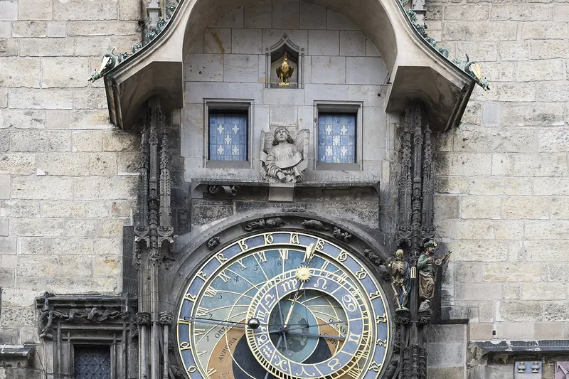 The Astronomical Clock on Old Town Square in Prague
