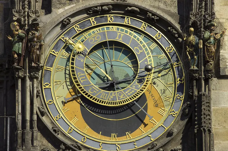The face of Prague's Astronomical Clock