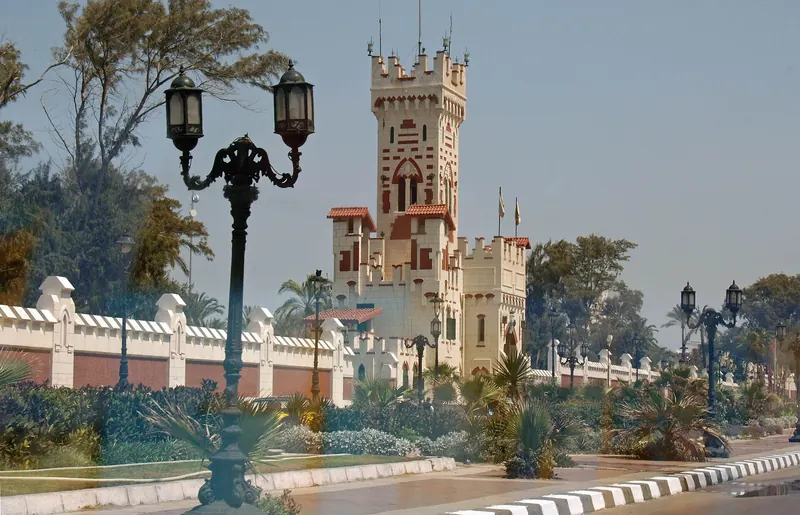 The gardens of Montaza Palace
