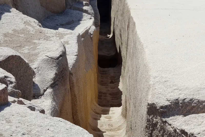 The Unfinished Obelisk quarry in Aswan