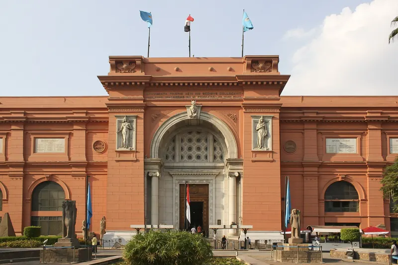 The Egyptian Museum in Tahrir Square, Cairo