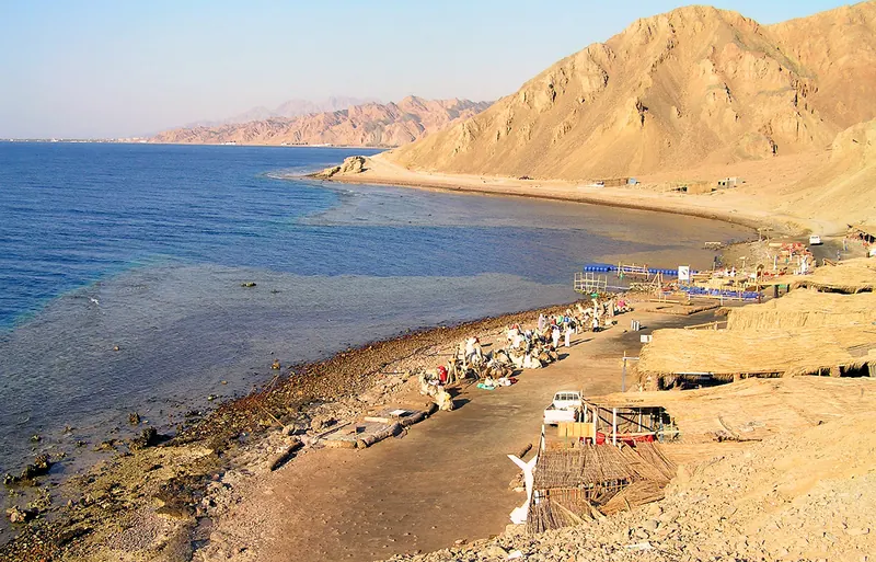The Blue Hole dive site near Dahab