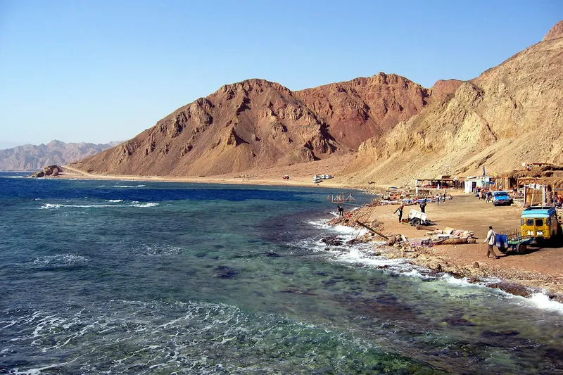 Diving at the Blue Hole near Dahab