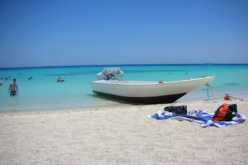 Giftun Island off the coast of Hurghada