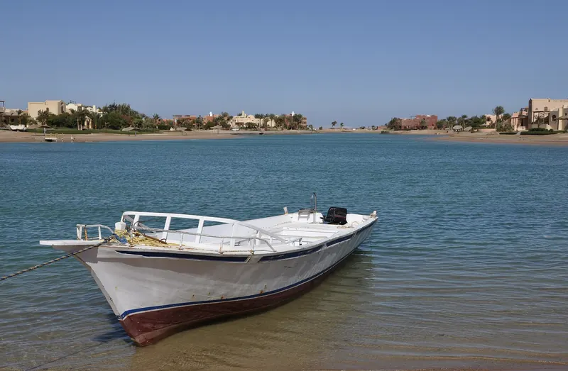 El Gouna's lagoons near Hurghada