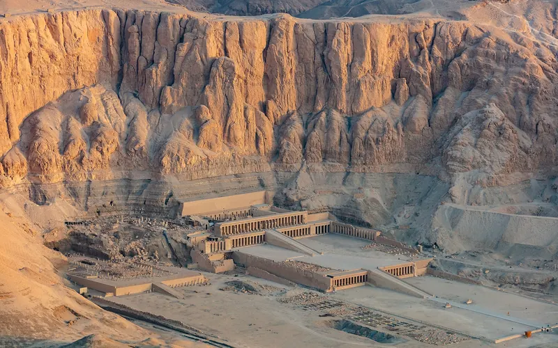 The mortuary temple of Hatshepsut near Luxor