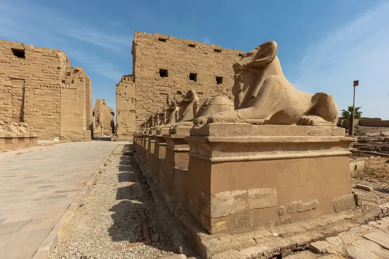 The Great Hypostyle Hall at Karnak Temple