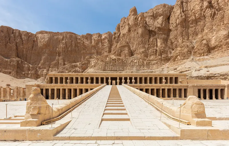 The terraces of the Temple of Hatshepsut