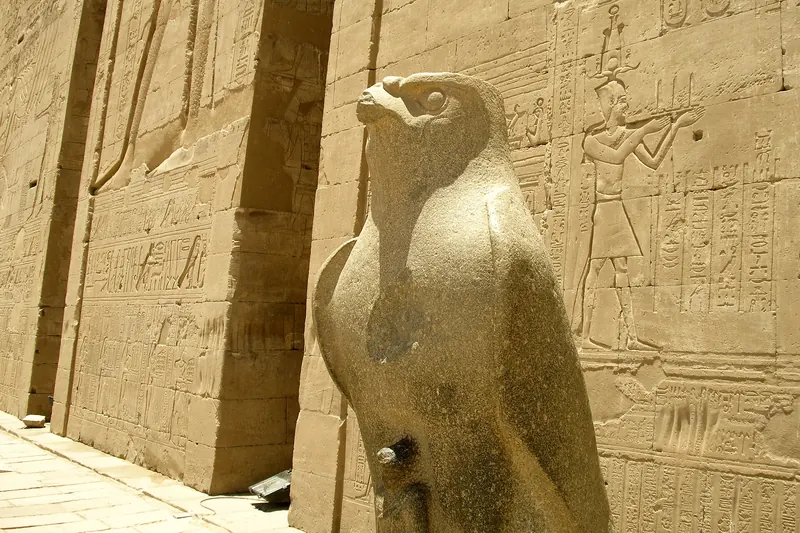 Exploring the Temple of Horus at Edfu