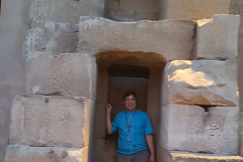 Visiting the twin temple of Kom Ombo