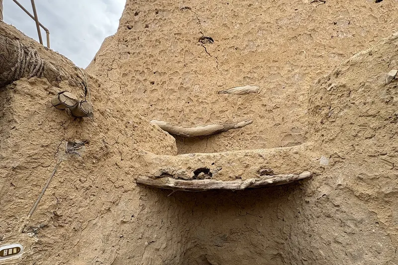 The ruined mudbrick town of Shali Fortress in Siwa