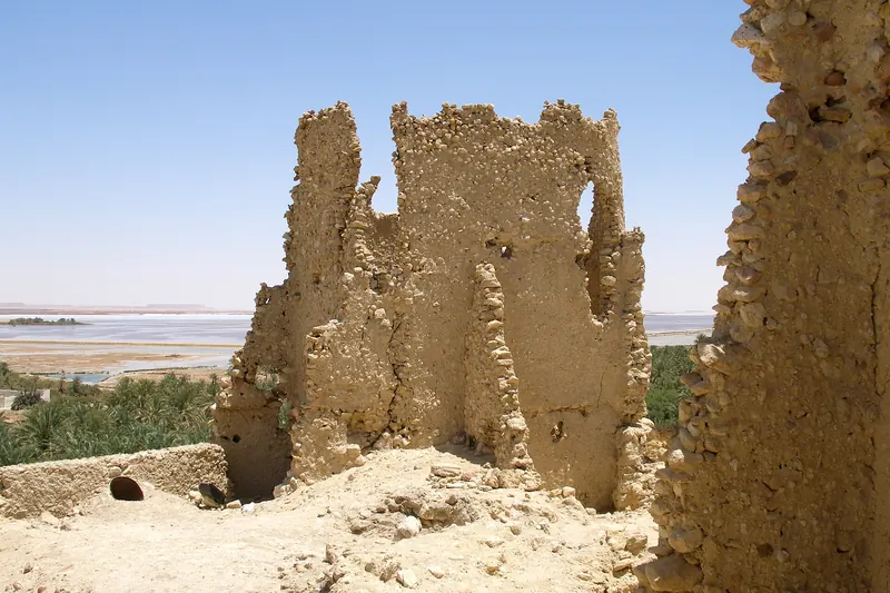 The Temple of the Oracle of Amun in Siwa Oasis