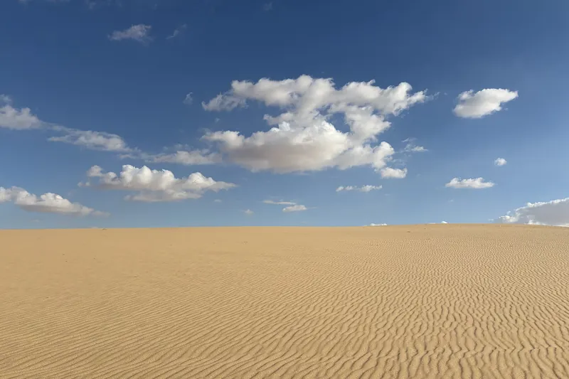 The dunes of the Great Sand Sea near Siwa