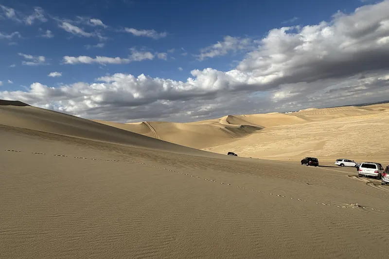 A 4x4 safari into the Great Sand Sea near Siwa