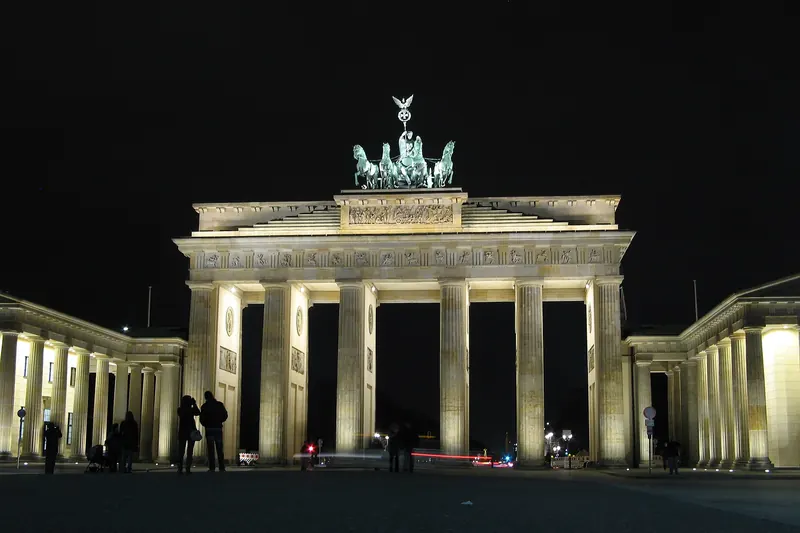 The Brandenburg Gate by daylight