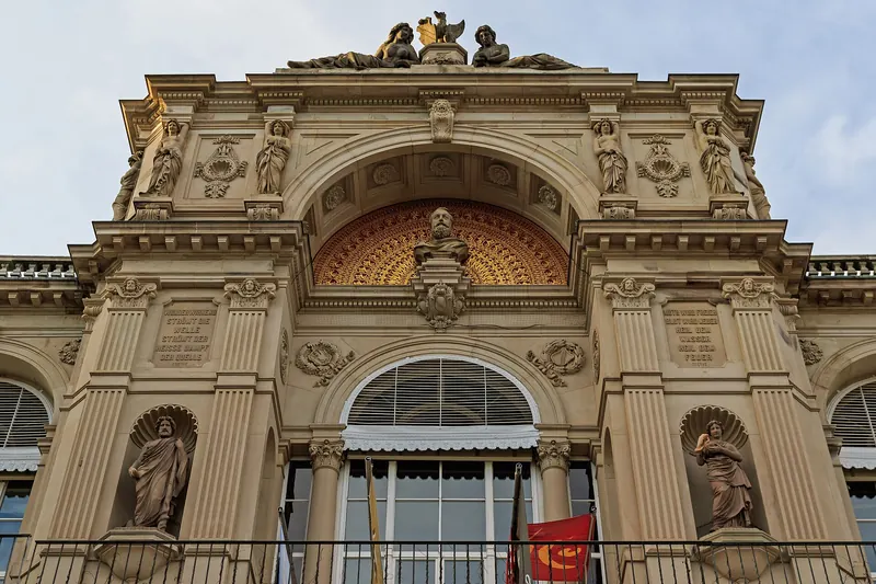The Friedrichsbad thermal baths building in Baden-Baden