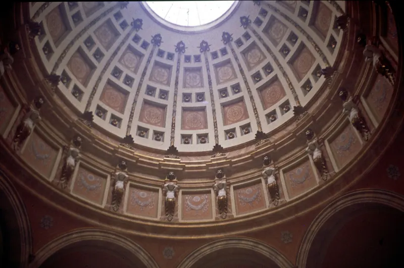 The domed Great Bath Hall inside the Friedrichsbad
