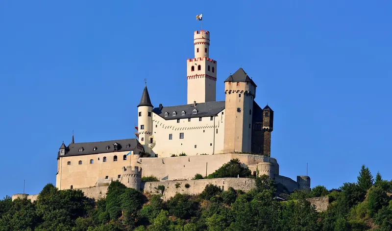 Marksburg Castle above the Rhine