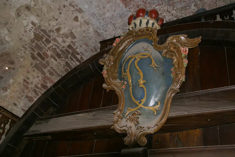The Great Tun, an enormous historic wine barrel in Heidelberg Castle's cellar