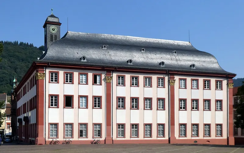 Heidelberg's Old University building on Universitätsplatz