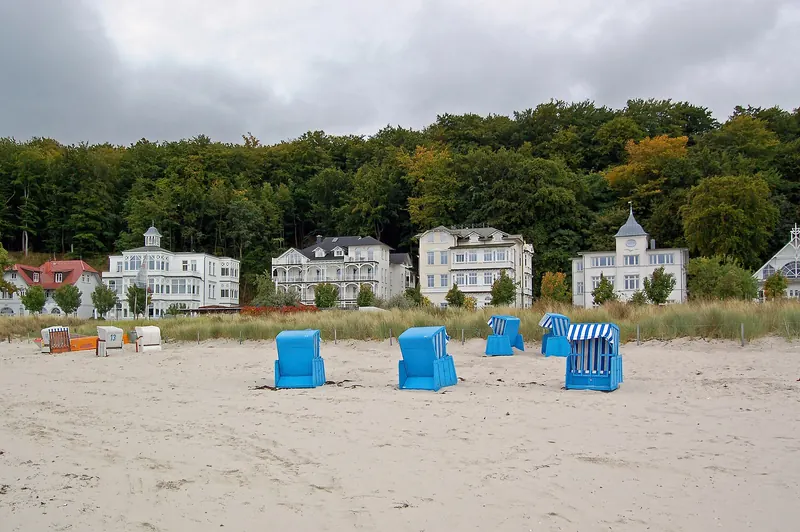 A sandy Baltic Sea beach near Binz, Rügen