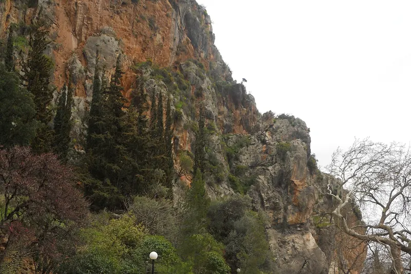 The slopes of Mount Parnassus above Delphi