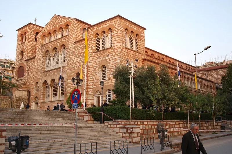 The Church of Saint Demetrios in Thessaloniki