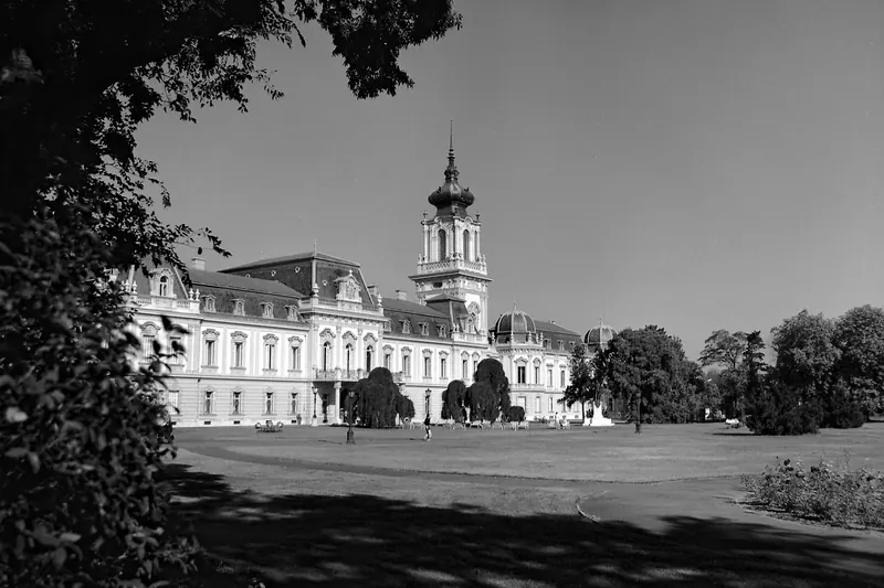 The baroque Festetics Palace at Keszthely