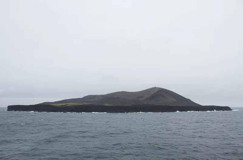 Surtsey, a volcanic island formed by an eruption in the 1960s