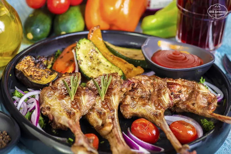 A roast lamb dish, an Icelandic specialty