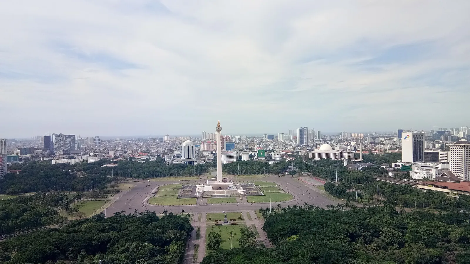 Monas, the National Monument, in central Jakarta