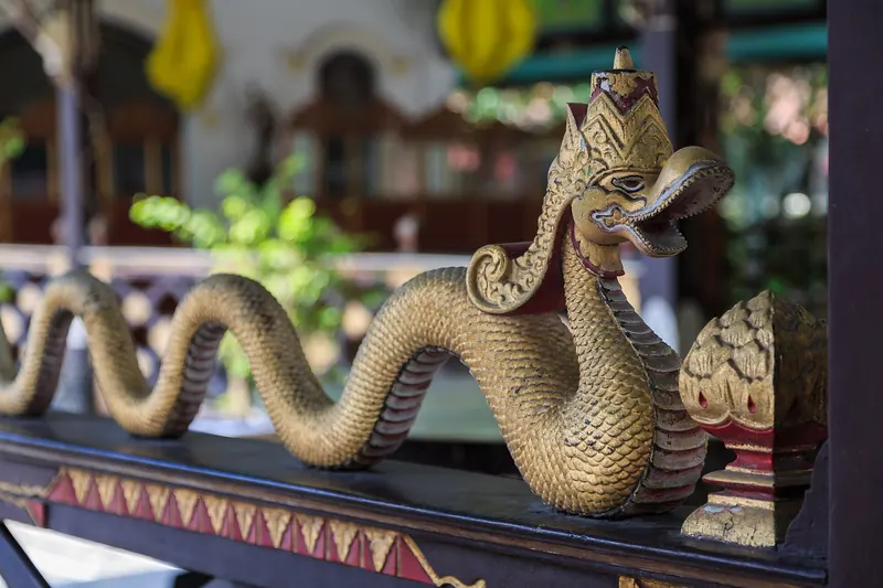 The pavilions of the Kraton, Yogyakarta's royal palace