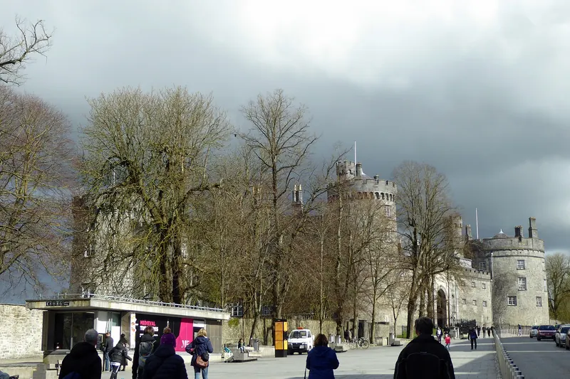Kilkenny Castle overlooking the River Nore