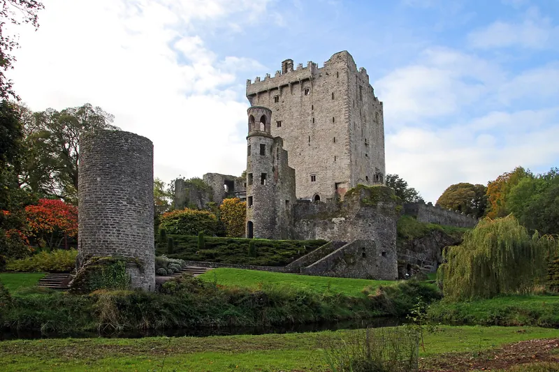 The grounds and gardens surrounding Blarney Castle