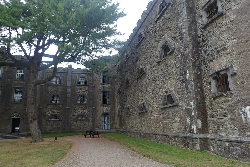 The restored cell blocks of Cork City Gaol