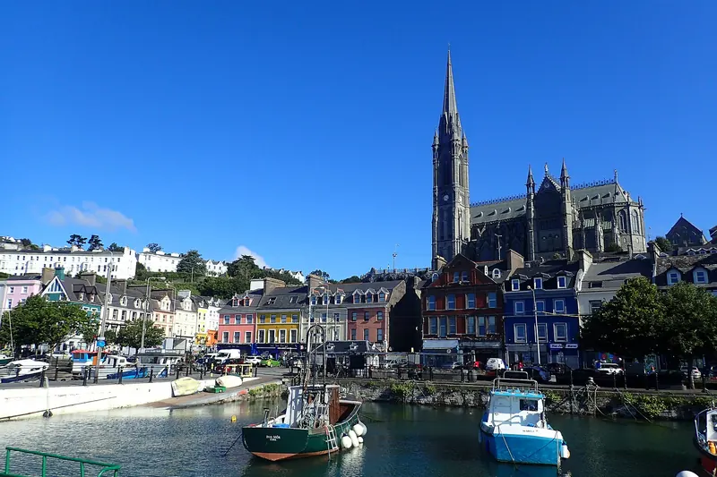 A walk along Cobh's colourful harbourfront