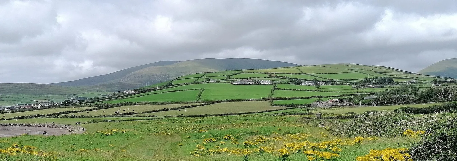 The hills of the Dingle Peninsula in County Kerry
