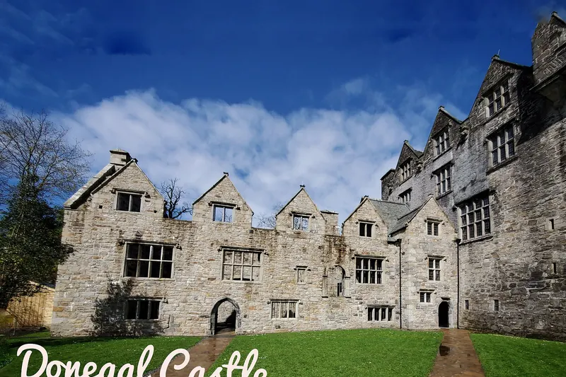 Donegal Castle in Donegal town