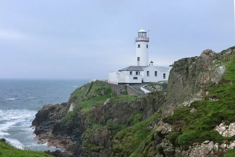 Fanad Head Lighthouse on the Donegal coast