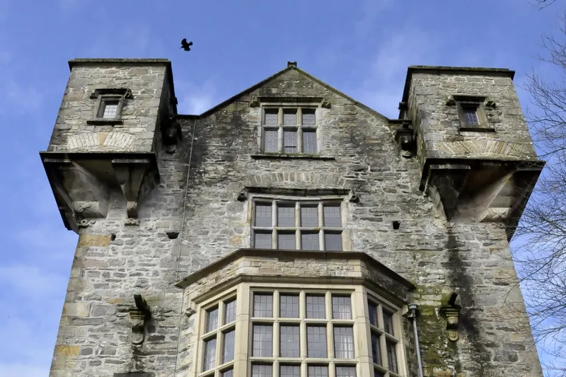 The interior of Donegal Castle