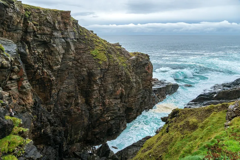 The dramatic headland at Malin Head, Ireland's most northerly point