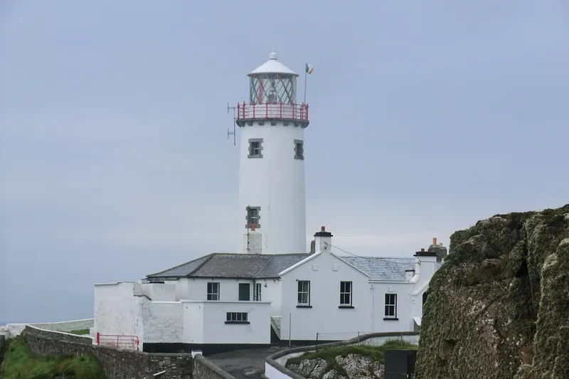 Fanad Head Lighthouse overlooking Lough Swilly