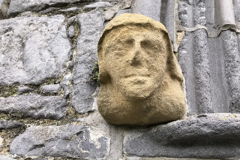 The interior of St Canice's Round Tower in Kilkenny
