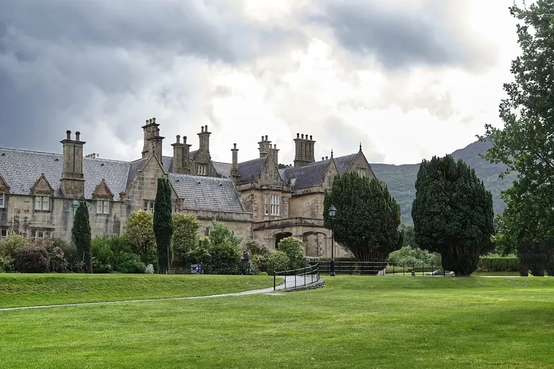Muckross House, a Victorian mansion in Killarney National Park