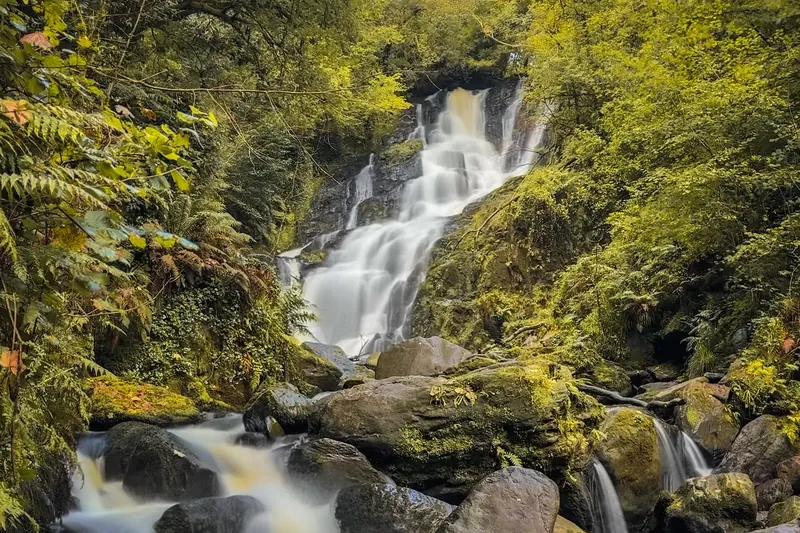 Torc Waterfall in Killarney National Park