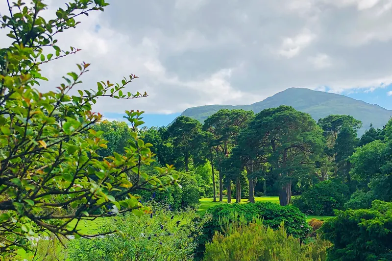 The gardens at Muckross House near Killarney